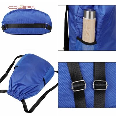 Oxford Made Soccer/Basketball Large Capacity Outdoor Drawstring Backpack for Sports Training & Fitness Factory Direct with LOGO