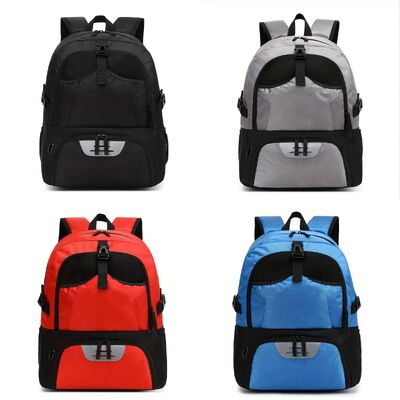 Customized Nylon Waterproof Basketball Training Backpack Outdoor Travel Leisure Bag Soccer Backpack Student Laptop Backpacks