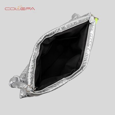 Nylon+Cotton-Filled Laptop Bags for Women 15.6-inch Laptop Case Niche Single-Shoulder Crossbody 11-inch iPad Tablet Inner Pouch