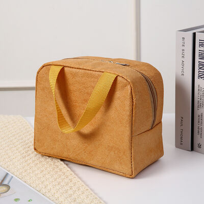 DuPont Paper Lunch Bag Insulated Carrier Large Capacity Commuting Portable Bag Pack Eco-Friendly Waterproof with Custom LOGO