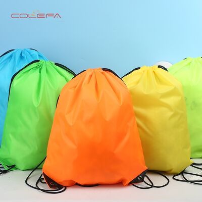 Polyester Drawstring Backpack for Sports Basketball Outdoor and Marathon Events - Customizable Storage Bags Wholesales
