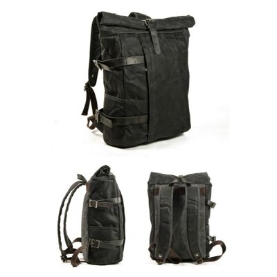 New Multi-Functional Anti-Theft Backpack Laptop Case Outdoor Hiking Splash-Resistant Canvas Travel Bag Casual Backpack with LOGO