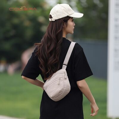 Minimalist Lightweight Shoulder Bag for Women New Fashionable Crossbody Mini Bag Nylon Fabric Versatile Casual Square Bag