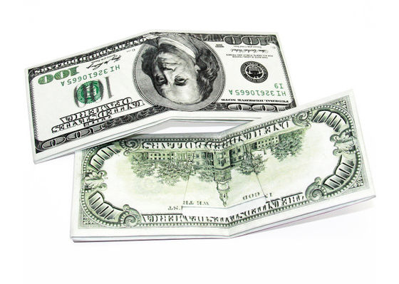 Unisex Washable Dupont Paper Wallet Tyvek Paper Wallet Custom Short Lightweight