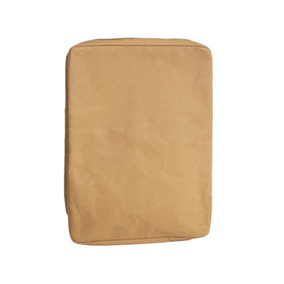 Carrying Washable Paper Backpack Simple Design Brown Kraft Paper Backpack