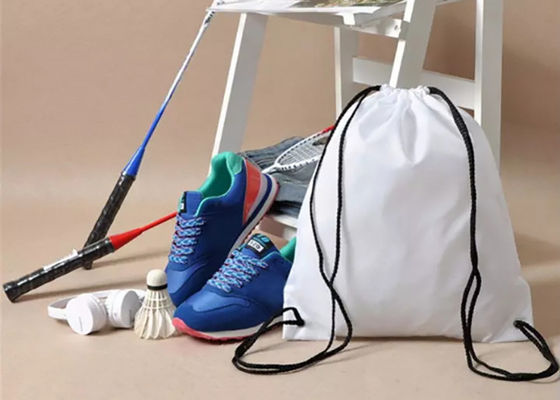 High Quality Wholesale Promotional Cheap Polyster Nylon Sport Drawstring Backpacks