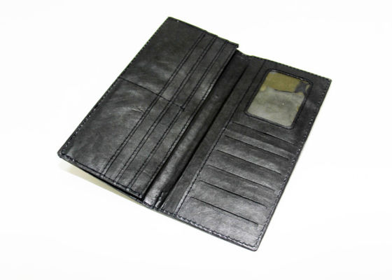Recyclable Folding Long Tyvek Wallet Coin Pocket Male Use With Card Holder