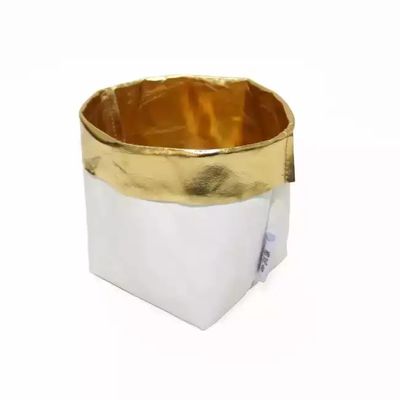 pots réutilisables légers de jeune plante de sac de papier de sacs de stockage de papier de 0.55mm Washble emballage