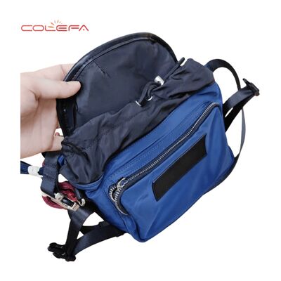 Colefa Custom Accessory Logo Phone Case Man Running Sport Waist Bag Navy Waterproof Motorcycle Navy Men's Pouch Waist Bags