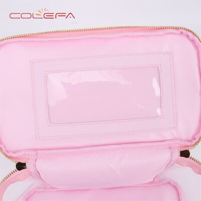 Manufacturer Direct Portable Zipper Makeup Bag PVC Waterproof Travel & Daily Organizer Transparent Cosmetic Pouch