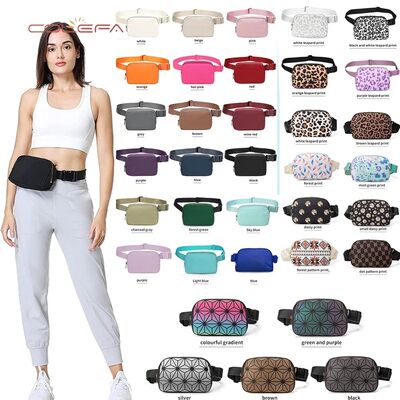 Sacs de taille de sport d'extérieur personnalisés Pochette pour téléphone Sac de course en nylon Sac de taille de même style Sac de taille léger et confortable