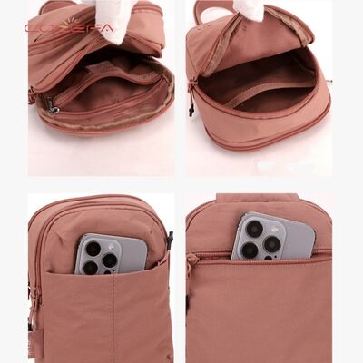 Casual Unisex Nylon Chest Bag New Korean Style Crossbody Bag Waterproof and Versatile for Men and Women Casual Shoulder Bag
