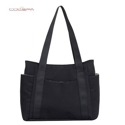 Sac de femme de style japonais à couleur solide sac à main à main à épaule de grande capacité sac à main décontracté minimaliste sac à maman sac en toile sac à main en tissu