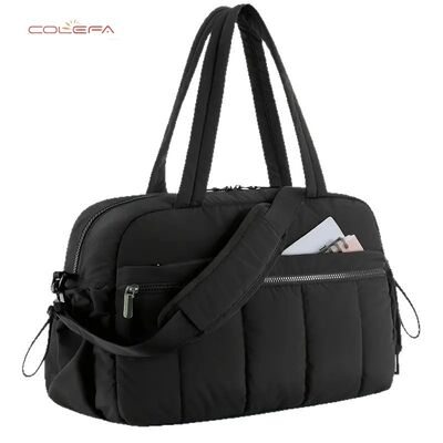 Sac de voyage léger de grande capacité, sac à bandoulière décontracté léger pour le fitness, sacs de rangement pratiques, vente en gros en stock d'usine
