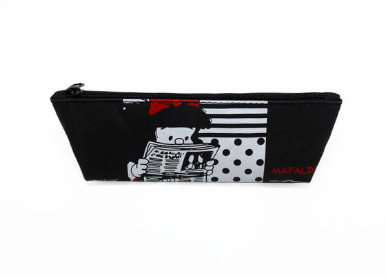 Nouveau sac de stylo réutilisé de crayon de papier d'emballage d'impression de conception par sac lavable attrayant pour des enfants